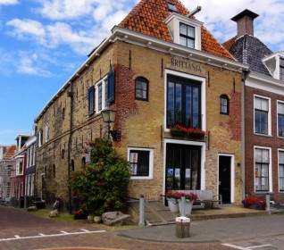 Los Calles De Edificios De Países Bajos