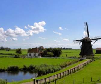 The Netherlands Landscape Sky