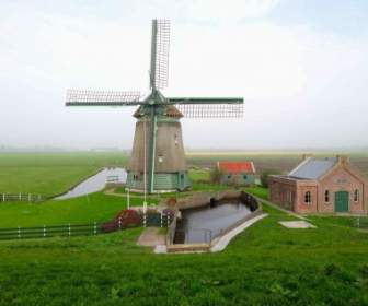 Die Reizvolle Landschaft Der Niederlande
