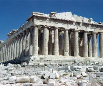 Le Monde De Grèce Parthénon Papier Peint