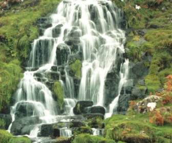 The Source Wallpaper Waterfalls Nature