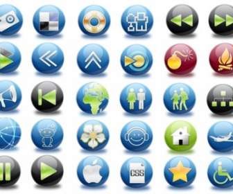 The Spherical Icon Set Icons Pack