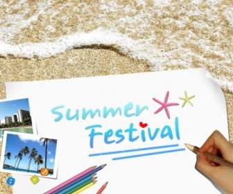 The Summer Creative Poster Template Stratified