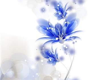 The Trend Flowers Background Vector