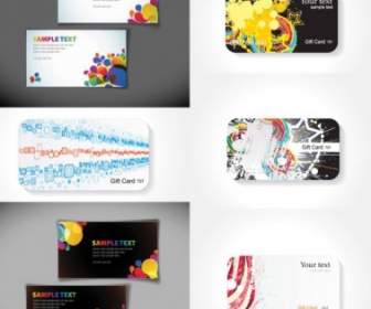 The Trend Of The Card Background Vector