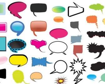 Thought And Speech Bubbles Pack
