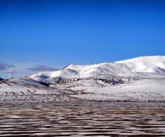 Montagnes Paysage Tibet