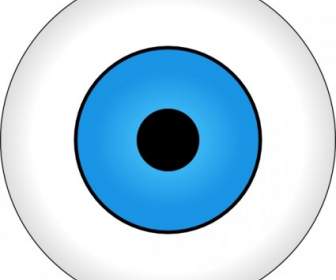 Tonlima Olho Azul Azul Ojo Clip Art