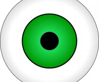 Tonlima Olhos Verdes-grüne Auge-ClipArt