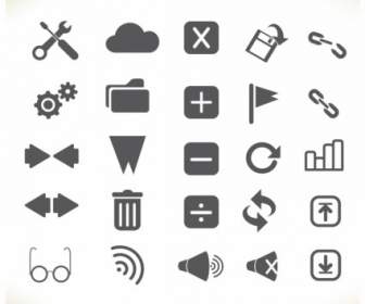 Toolbar Interface Icons