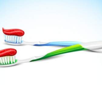 Toothbrush Vector