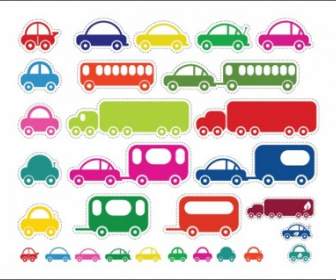 Spielzeug-Autos Und Bus