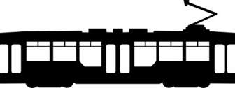 Straßenbahn-ClipArt