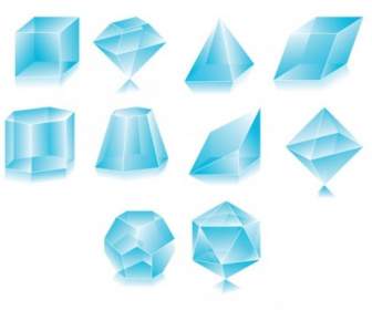 Transparente Diamant-Vektor