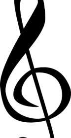 Treble Clefs Music Symbol Clip Art