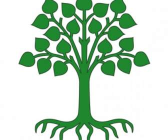 شجرة Wipp لينداو شعار قصاصة فنية