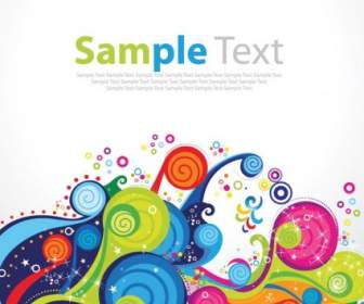 Trend Colorful Pattern Vector Illustration