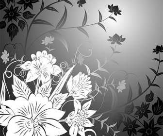 Trend Line Drawing Vector Flowers
