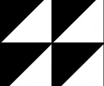 Dreieck-Quadrate-Muster-ClipArt-Grafik