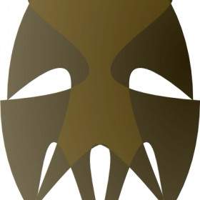 Clipart Masque Africain Tribal