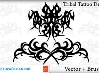 Tribal Tattoo Motive-Vektor-pack