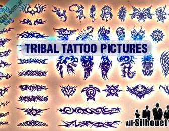 부족의 문신 사진