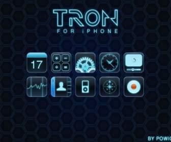 Tron For Iphone Icons Pack