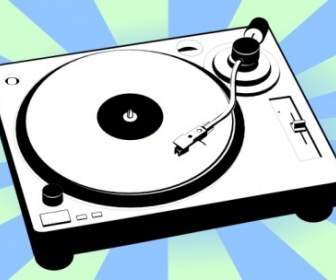 Toca-discos Music Player Clip-art
