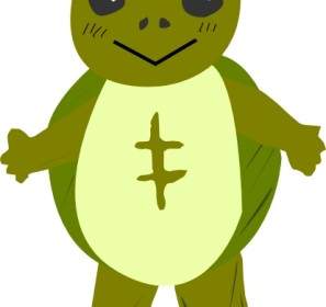 Schildkröte Charakter ClipArt