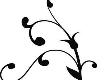 Twisted Branch Clip Art