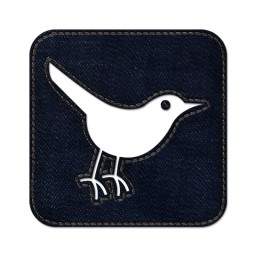 Twitter Bird3 Quadrati