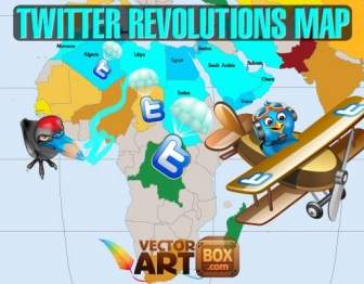 Twitter-Revolutionen-Karte