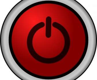 Tzeeniewheenie Power On Off Switch Red Clip Art