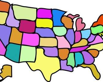 Mapa De S U Dibujos Animado
