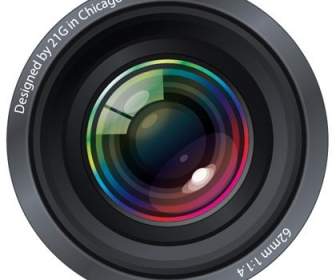 Ultra Realistic Camera Lenses Free Vector Graphics