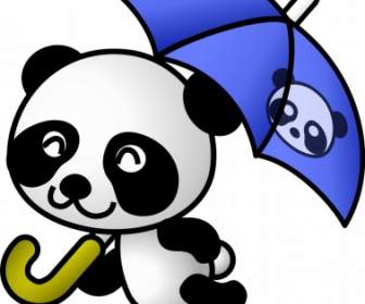 Panda De Guarda-chuva