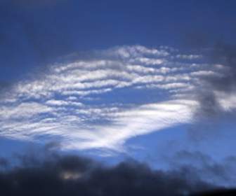 Forma única De Uma Nuvens