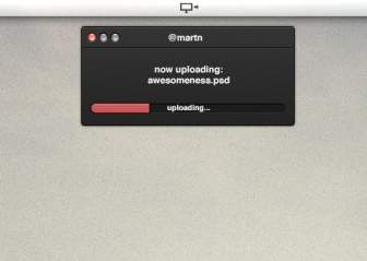 Uploader Mac App Ui