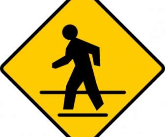 Us Crosswalk Sign Clip Art