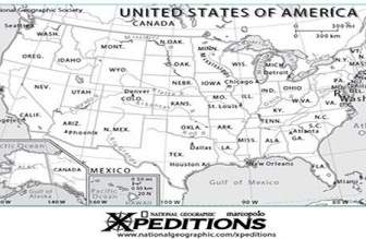 USA-Karte
