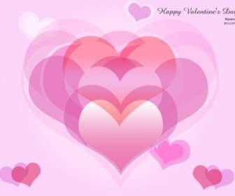 Valentine Halo Latar Belakang Psd Berlapis