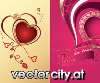 Valentine S Coração Livre Vector