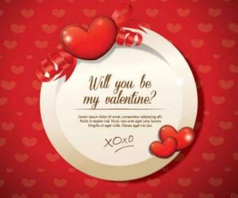 Valentines Design Vectoriel Fond Graphique