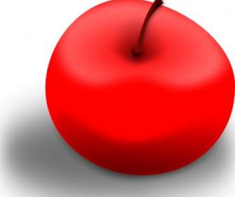 Image Clipart Pomme Valessiobrito Rouge