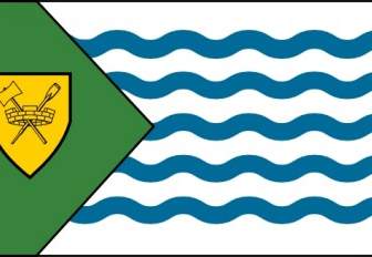 Vancouver Stadt Flagge-ClipArt