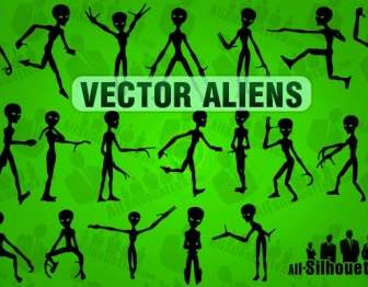 Alien Vektor