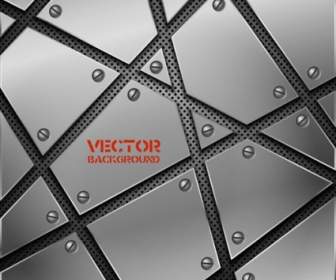 Vector Background Of Metallic