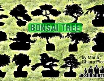 شجرة بونساي المتجهات