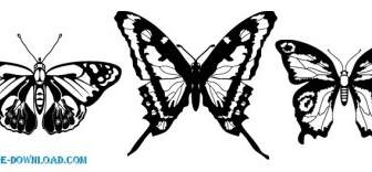 Vektor-Schmetterlinge