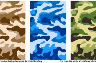Vector Camouflage Pattern